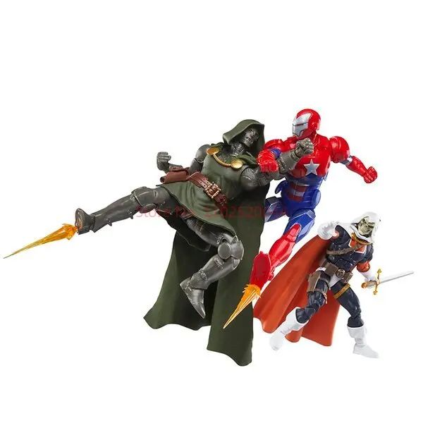 In Stock Original Marvel Legends 85th Anniversary Doctor Doom Iron Patriot Taskmaster Anime Action Figure Kids Toy Birthday Gift