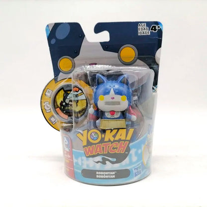 Hasbro Yokai Watch Anime Bonecos de Ação com Chip de Console de Jogo Robonyan Jibanyan Bonecas Modelo Brinquedos Colecionáveis