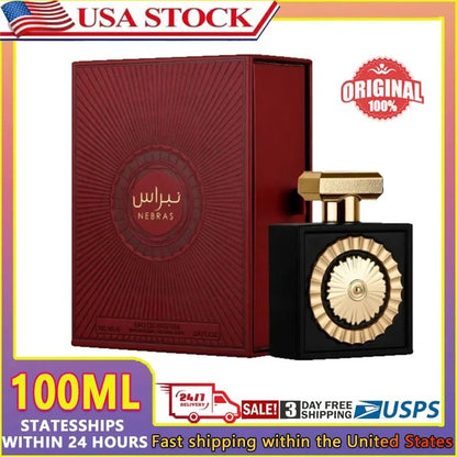 NEBRAS Perfume Masculino E Feminino Oriente Médio Árabe Frangrância De Longa Duração Perfume Árabe Unissex Para Homens Colônia Perfumes De Alta Qualidade