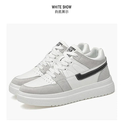 2025 Men Elevator Shoes heightening sneakers for men 6cm 8cm breathable height increased shoes for man sports shoes