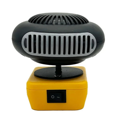 Portable Li-ion Battery Power Air Heater Blower Fan Heater Hot&Cold Wind Dual Mode for Makita for Bosch for DeWalt for Milwaukee
