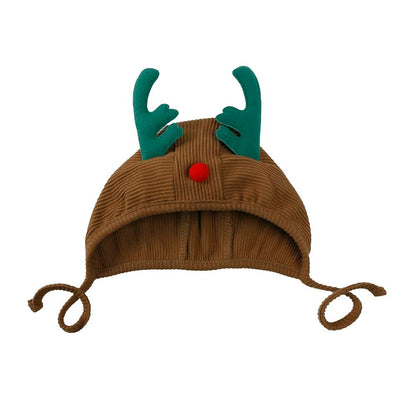 2025 Christmas Baby Suspender Pants with Hat Infant Knit Trousers Outfits Cute Toddler Newborn Casual Leggings Costumes