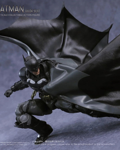 100%Original LPZZ Studio 1/12 Deathstroke Batman Arkham Knight Batsuit V8 04 Bonecos de Ação Modelo do Filme do Batman