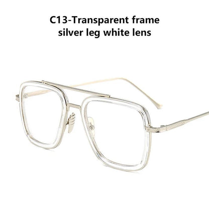 Tony Stark Glasses Men Women Sunglasses Iron man Eyewear Steampunk Sun Glasses Male Goggles