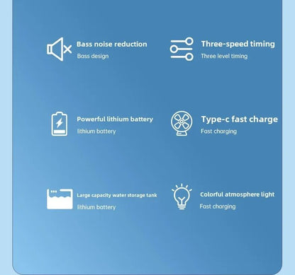 Portable 3 in 1 Mini Ac Air Cooler Fan for Home Products Conditioner Household Small Night LED Humidifier Lights Camping Room