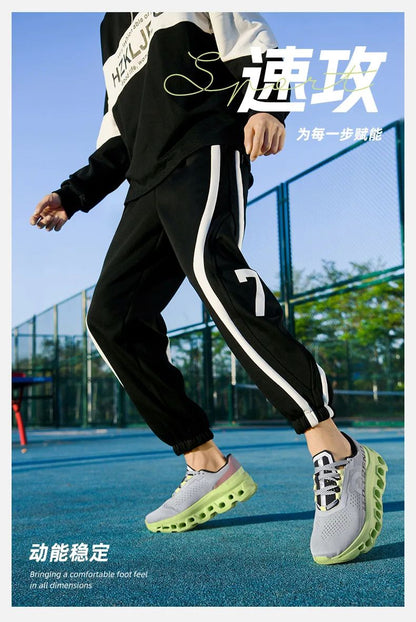 Marathon Men Sports Running Shoes Air Cushion Breathable Lightweight Male Comfortable Athletic Casual Sneakers Hiking Outdoor