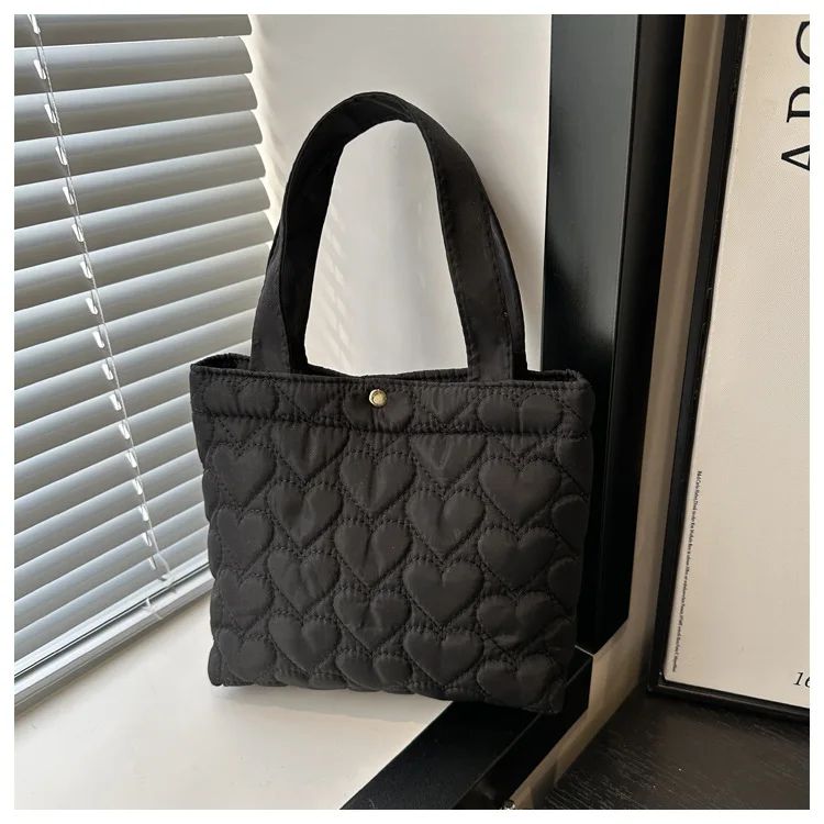 Puffer Shoulder Bag for Women Soft Down Cotton Padded Tote Handbag Purse Quilted Cross Body Bag Solid Color Bubbles Cloud Bag