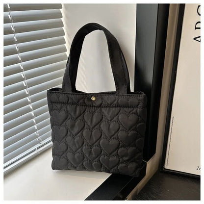 Puffer Shoulder Bag for Women Soft Down Cotton Padded Tote Handbag Purse Quilted Cross Body Bag Solid Color Bubbles Cloud Bag