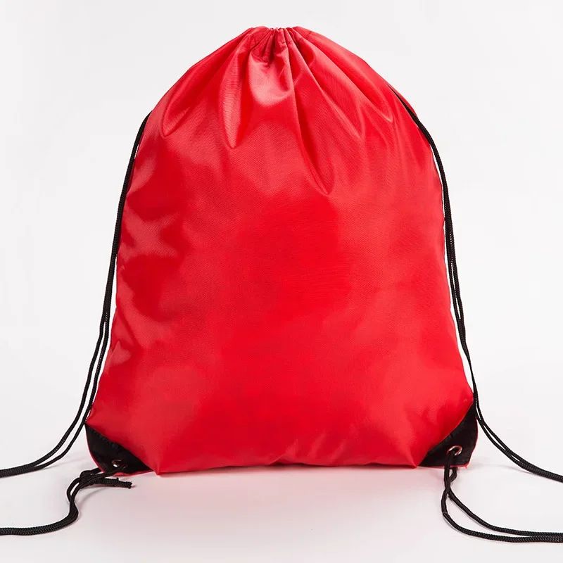Mochila Dobrável Esportiva para Viagem ao Ar Livre Bolsa Portátil Impermeável para Natação Praia Acampamento Mochila de Cordão Bolsas de Nylon Diárias