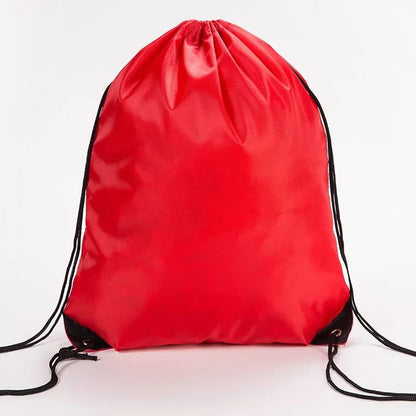 Mochila Dobrável Esportiva para Viagem ao Ar Livre Bolsa Portátil Impermeável para Natação Praia Acampamento Mochila de Cordão Bolsas de Nylon Diárias