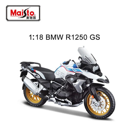 Novidade em Estoque Maisto Série Motocicleta 1:18 Yamaha Mt10 Liga Miniatura Modelo Diecast Ducati Kawasaki Bmw Moto Brinquedos Personalizados Presente