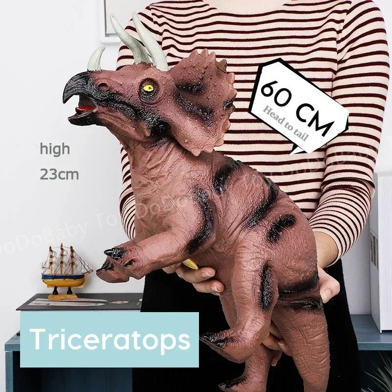 Brinquedos de Dinossauro Gigantes Muito Macios, Modelo Tiranossauro Rex Braquiossauro, Bonecos de Dinossauro Tubarão, Parque de Dinossauros, Brinquedos para Meninos