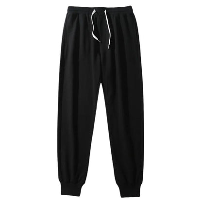 Men 100% Cotton Pants Elastic Gym Sweatpants Casual Jogging Trousers Sport Joggers Fitness Running Pants Man Clothing Streetwear