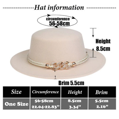 British Style Felt Fedora Jazz Hat Elegant Wedding Party Trilby Lightweight Unisex Fashionable Headwear