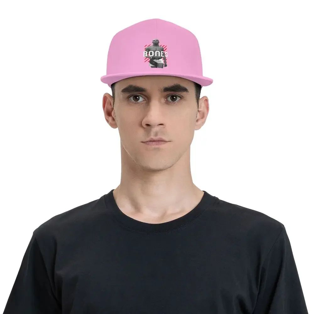 Boné de beisebol ajustável hipster engraçado Jon Jones The Bones Snapback Cap