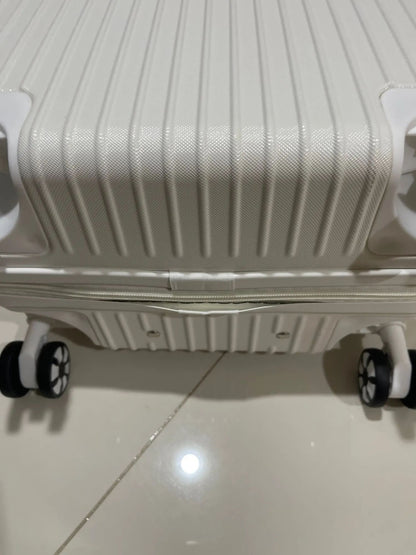100% Aluminum Magnesium Alloy Travel Luggage Trolley Luggage 20 22 24 26 28 Inch Trolley Luggage Carry-On Luggage With Cup Holde