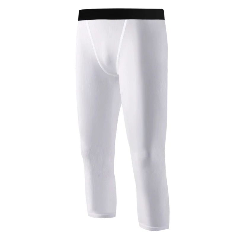 Single Leg Basketball Leggings Quick Drying 6-14 Years Teen Boys Running Football Yoga Fitness Compression Pants Sports