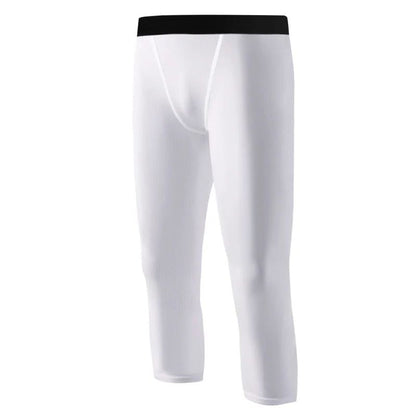 Single Leg Basketball Leggings Quick Drying 6-14 Years Teen Boys Running Football Yoga Fitness Compression Pants Sports