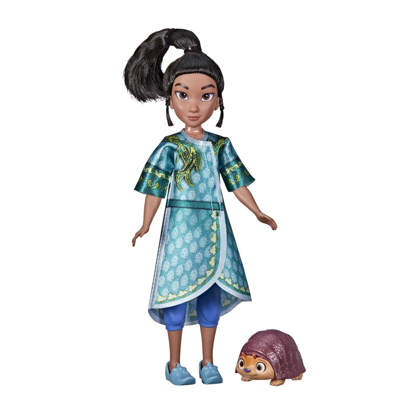 Hasbro Original Disney Raya e o Último Dragão Coleção Anime Figura de Ação Modelo Brinquedo Presente de Aniversário para Meninos e Meninas