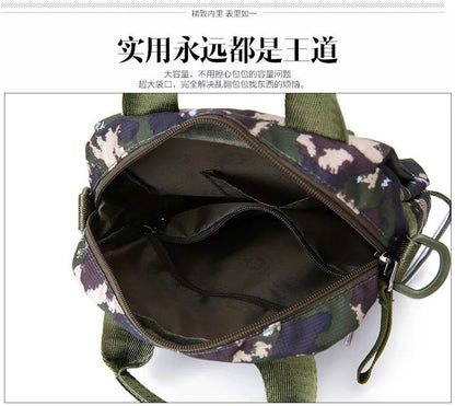 2024 New Shoulder Messenger Bag Casual Men's Bag Portable Briefcase Nylon Waterproof Outdoor Bag Man Messenger Trend Handbags