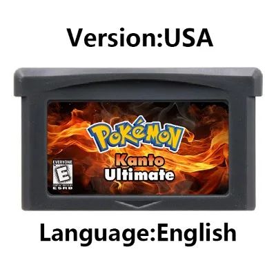 Cartucho de Jogo GBA Console de Videogame 32 Bits Card da Série Pokemon Crown Clover Unbound Quetzal Glazed Gaia Emerald Legacy