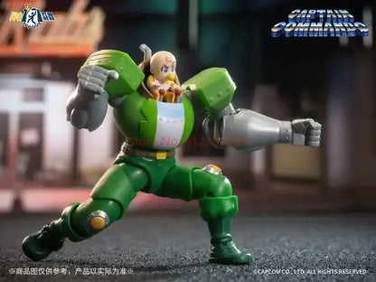 52TOYS Action Figure CAPCOM Final Fight 1PCS Colecionável Decoração de Mesa Presente Criativo para Aniversário 3.75inch/10cm