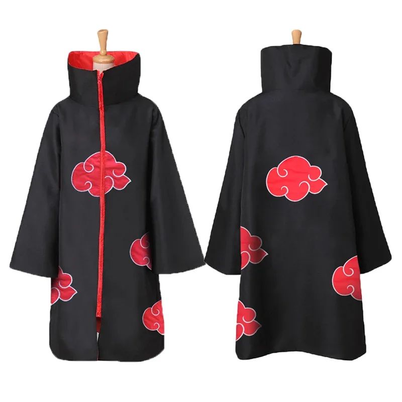 Costume de Cosplay Ninja Anime Hokage Akatsuki, cape avec bandeau, Pain Uchiha Itachi Sasuke Sasori Kakuzu, vêtements