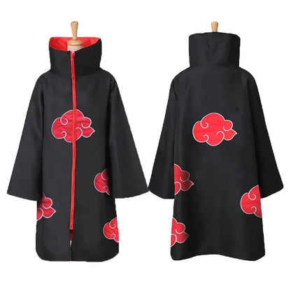 Costume de Cosplay Ninja Anime Hokage Akatsuki, cape avec bandeau, Pain Uchiha Itachi Sasuke Sasori Kakuzu, vêtements