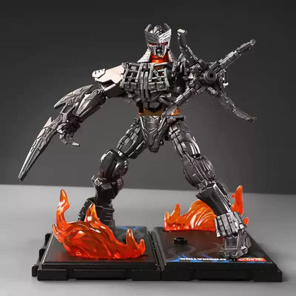 Boneco de Ação do Filme Transformation Op Comandante Bumblebee Mirage Scourge Montagem com Luz
