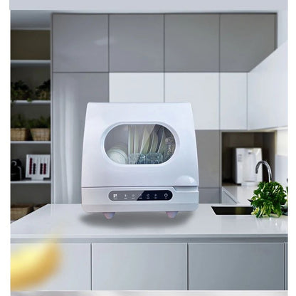 Smart home dishwasher that disinfects and dries in one and can also be used as a fruit and vegetable machine