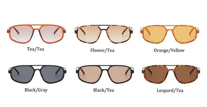 New Polygon Sunglasses Women Luxury Brand Cat Eye Glasses Men Designer Gradient Shades for Women UV400 Lentes De Sol Mujer