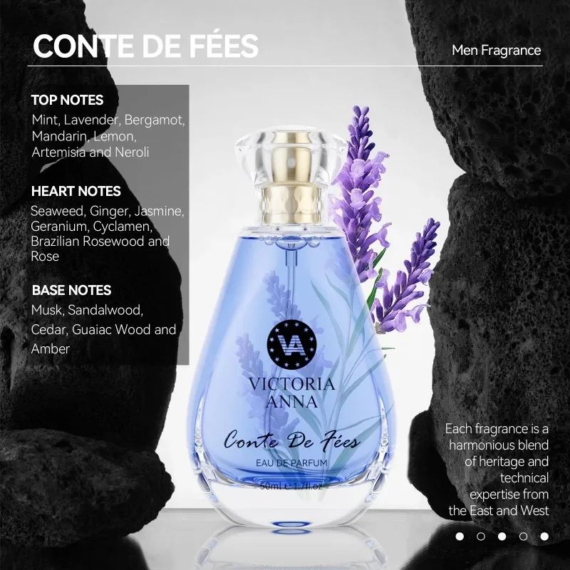 50ML Coleção de Perfumes Unissex Luxuosos, Aromas Elegantes Amadeirados Frutados Florais para Mulheres, Presentes, Envio Rápido