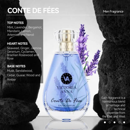 50ML Coleção de Perfumes Unissex Luxuosos, Aromas Elegantes Amadeirados Frutados Florais para Mulheres, Presentes, Envio Rápido
