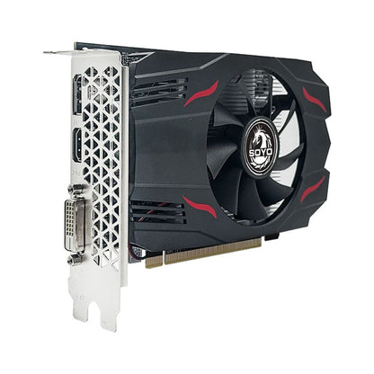SOYO AMD Radeon RX550 4GB GPU GDDR5 14nm For Desktop PC Games Video RX560 Graphics Card 128bit  RX 550 Computer Components