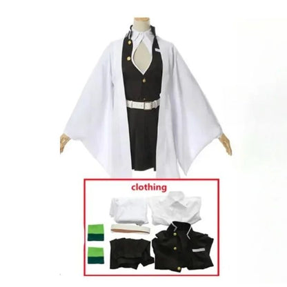 Hallowee Cosplay Tanjiro Nezuko Cosplay Kids Shinobu Costume Japanese Anime Cartoon Halloween Costume Christmas