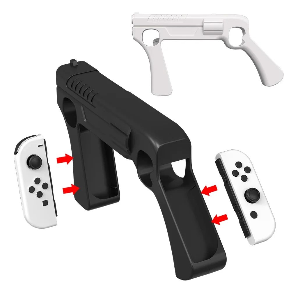 For Nintendo Switch OLED Joycon Splatoon3 Games NS Joy Joy-con Controller Induction Peripherals Shooting Gun Grip Accessories