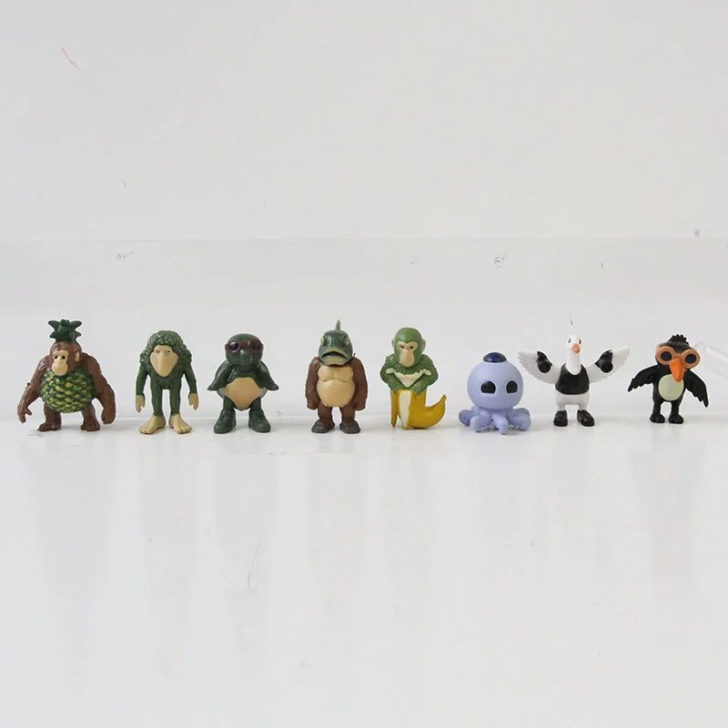 8/24 Peças Conjunto de Bonecos de Ação Fun Italian Brainrot Tung Tung Sahur Tralalero Tralala Bombardino Crocodilo Modelo de Brinquedo Presentes