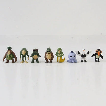 8/24 Peças Conjunto de Bonecos de Ação Fun Italian Brainrot Tung Tung Sahur Tralalero Tralala Bombardino Crocodilo Modelo de Brinquedo Presentes