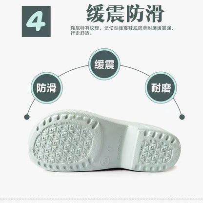 Medical Slippers for Men Women Doctors Special Slippers Laboratory Soft Sole Nursing Shoes Silent Breathable Surgical EVA Clogs