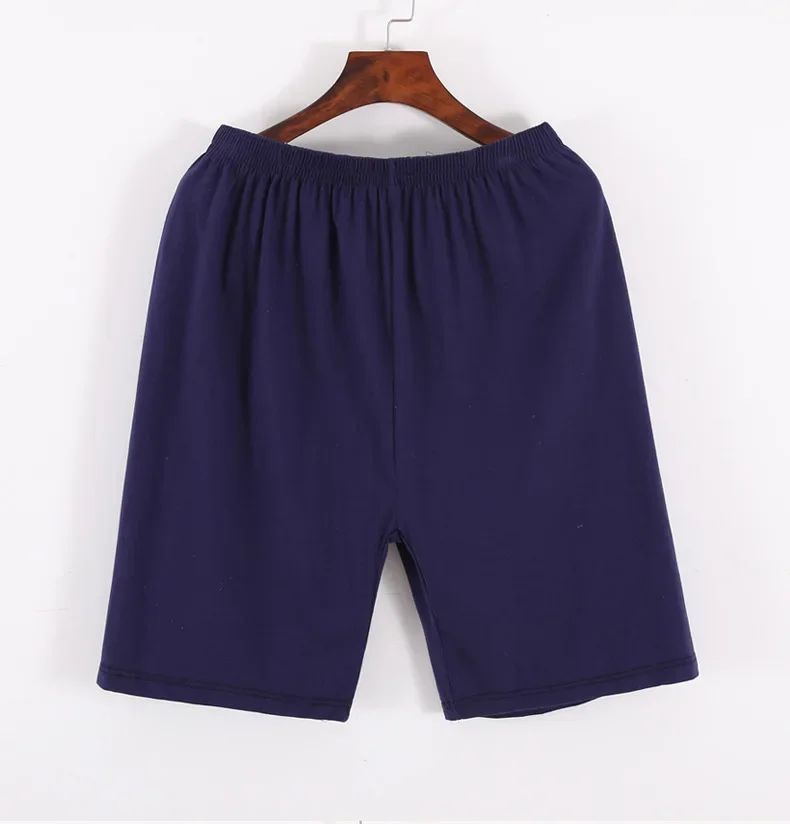 Summer Mens Lounge Pants Cotton Pajama Shorts Comfortable Male Clothes Sleepwear Thin Casual Sports Breeches 2024