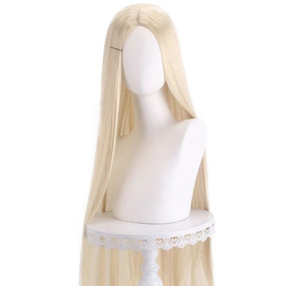 40 Polegadas 24 Estilos Peruca Cosplay Longa Lisa Divisão Central Loiro Rosa Vermelho Roxo Perucas de Cabelo Sintético Resistentes ao Calor