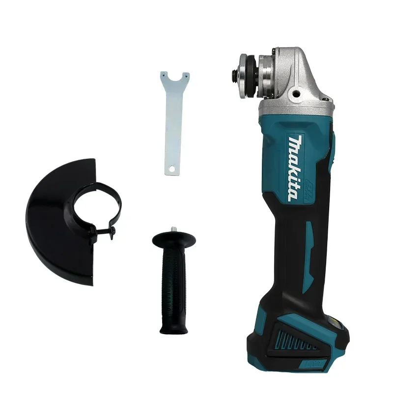 Esmerilhadeira Angular Sem Fio Makita DGA404 18V 125mm - Elétrica Recarregável Sem Escovas Para Corte de Metal/Pedra (Sem Bateria)