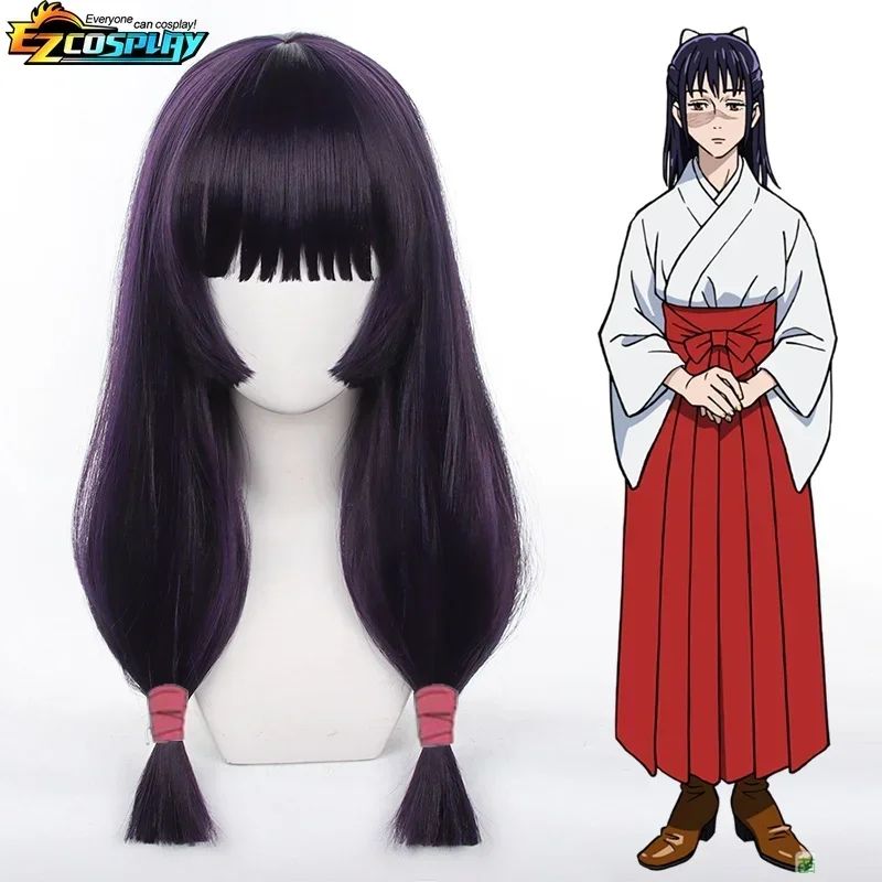 2025 Halloween Anime Jujutsu Kaisen Iroi Utahime Cosplay Kostuum Utahime Iroi Kimono Uniform Pruik Full Suit Halloween Kostuum