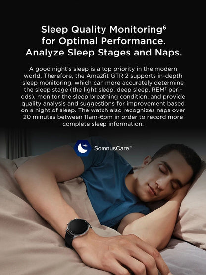 Amazfit GTR 2 Smartwatches Sem Novo Smartwatch Masculino À Prova D' Água 5ATM GPS 95% Novo De Exposição Esporte Relógio Masculino Recondicionado