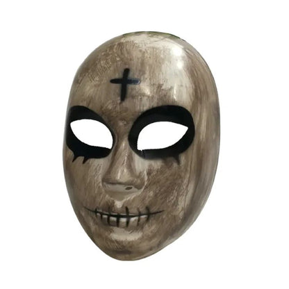 Human Removal Plan Mask Evil Smiley Bleeding Mask Men and Women Kiss Me Mask Halloween Mask Human Removal Plan Cosplay Mask