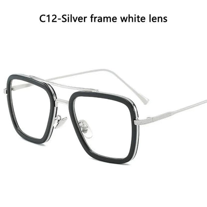 High Quality Iron Man Tony Stark Fishing Sunglasses Square Outdoor Sport Fishing Glasses Men Spider Eyewear Sports Sun Glasses