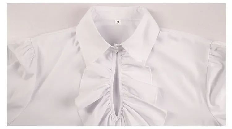 Vampire Renaissance Victorian Shirts for Men and Women  White Steampunk Ruffle Medieval Halloween Costume