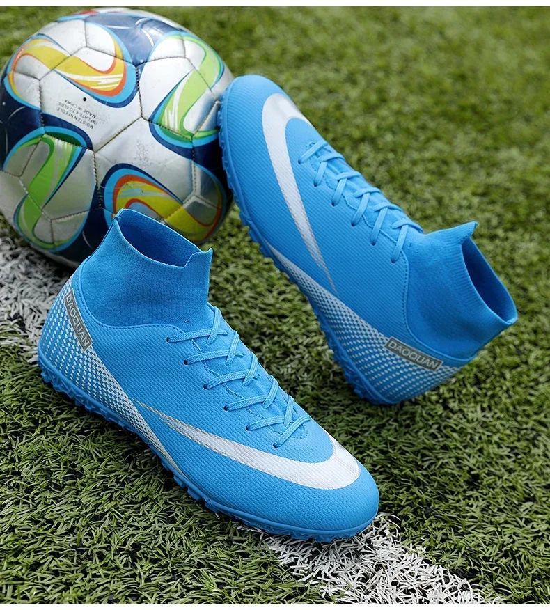 New Men Women Professional Soccer Shoes Football Boots Hot-selling High-quality Training Futsal TF Shoes Match Grass Cleats