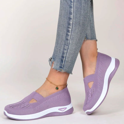 Women's Shoes 2025 Spring New Middle aged and Elderly Mom Shoes Soft soled Breathable Women's Casual ShoesSports Shoes