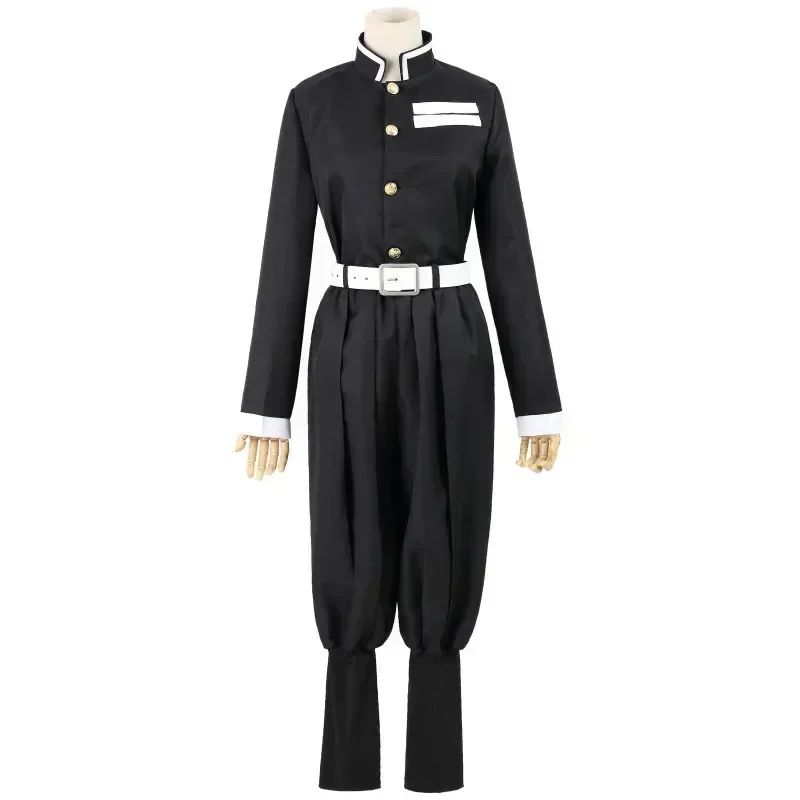 2026 New Cosplay Costume Anime Slayer Yaiba Top Jacket Pants Black Team Unisex Uniform Set Halloween Christmas Clothes